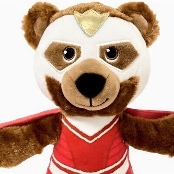 BUILD A Bear Marvel Avengers Falcon Bear Plush with Winged Cape 8 inch Retired - Picture 3 of 12